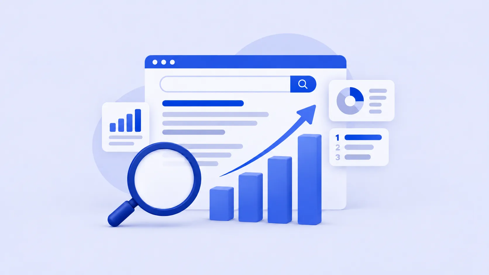 Иллюстрация SEO-продвижения